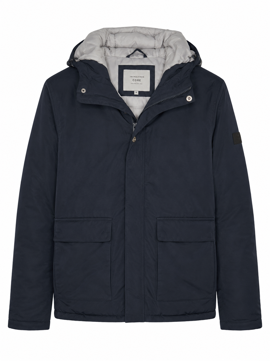 Jack & Jones Men's Hooded Jacket –Size: Medium
