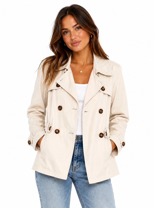 Yessica Ladies Trench Coat – Size: XL