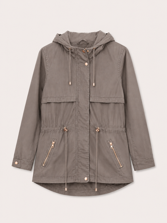 π€ Lady's Small H&M Hooded Anorak Jacket π€
