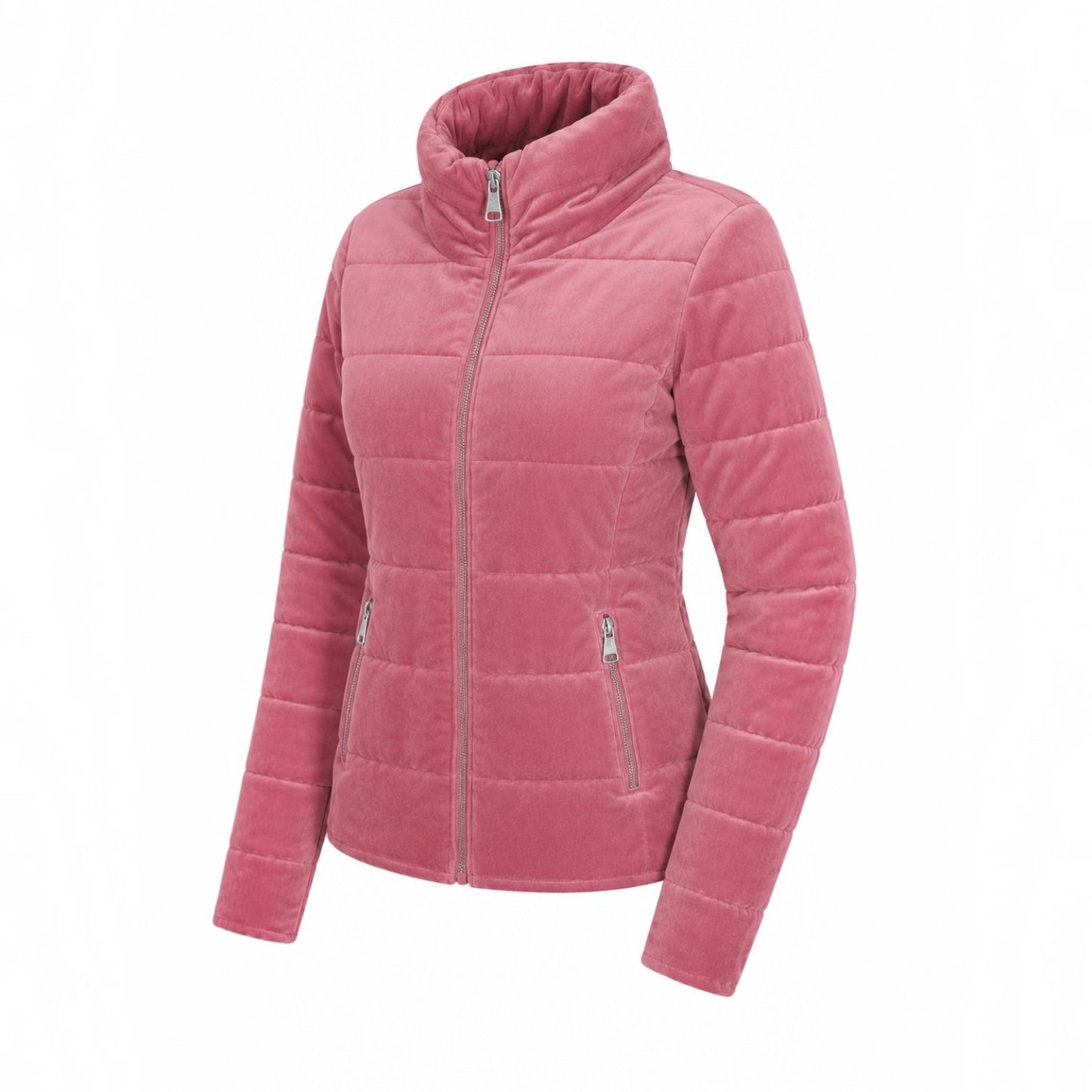 Chicoree ladies quilted velvet jacket Size: Medium