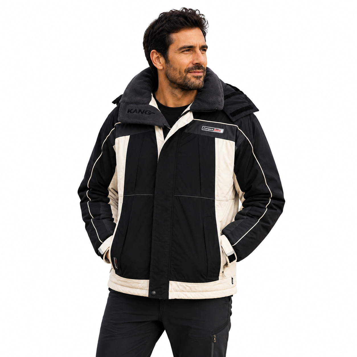 Campus Men's Waterproof Outdoor Jacket – Size: XL