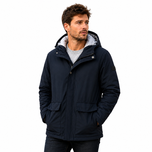 Jack & Jones Men's Hooded Jacket –Size: Medium