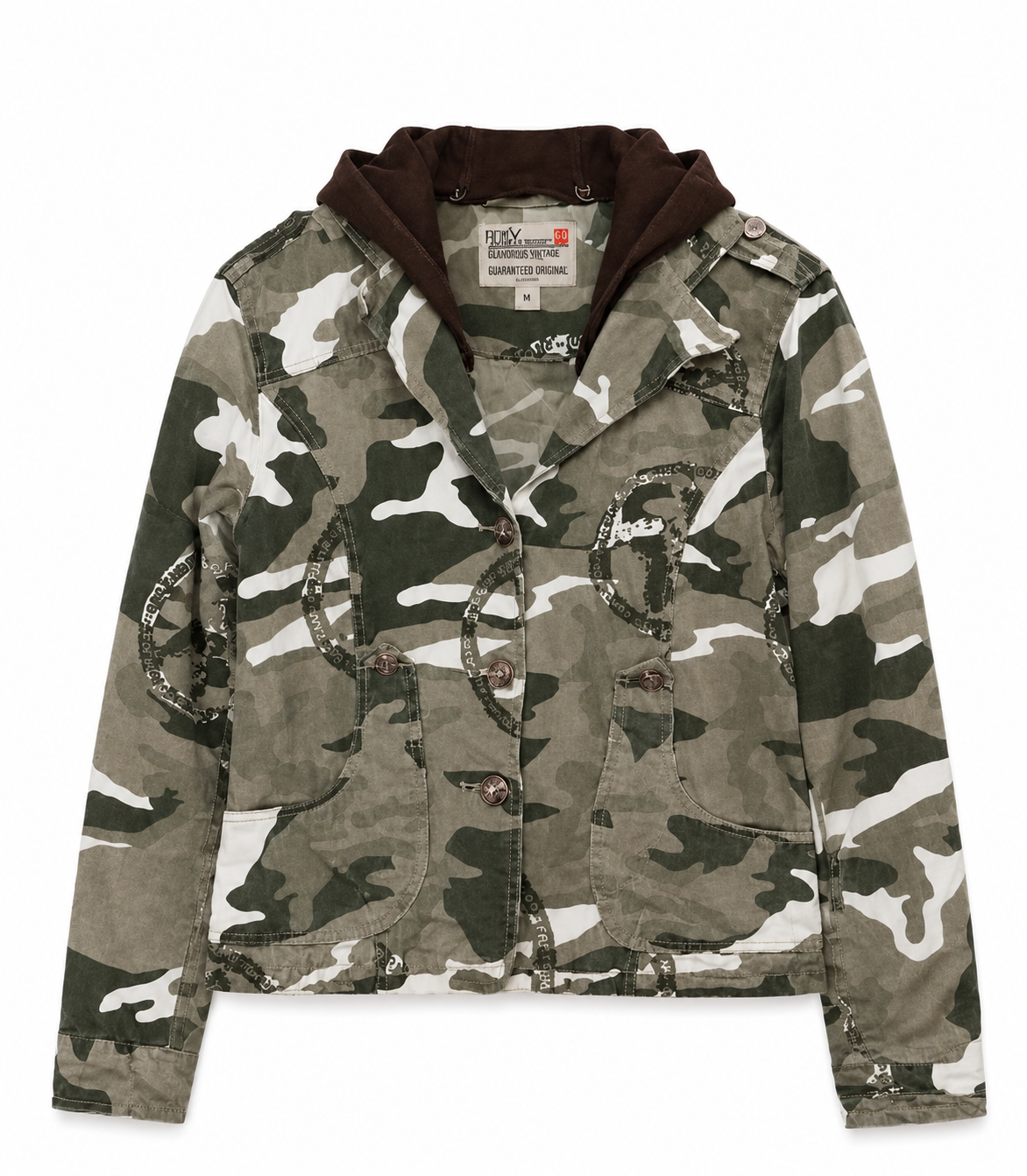 EURO Ladies Camo Jacket – Size: Large