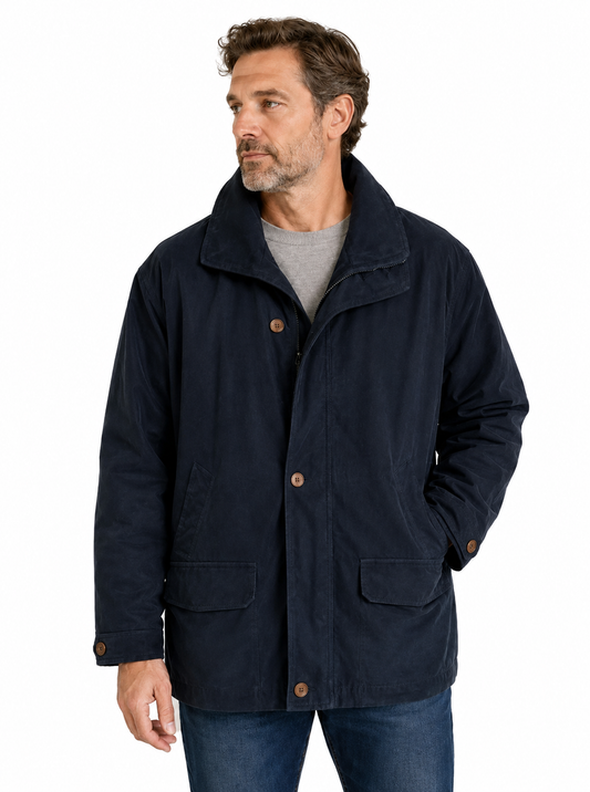 Bush Men's Suede-Look Jacket – Size: XL