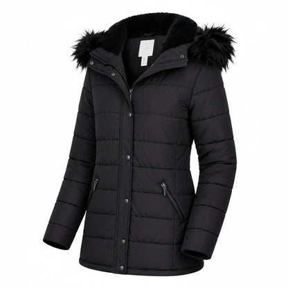 H&M Ladies Hooded Puffer Jacket – Size: XL