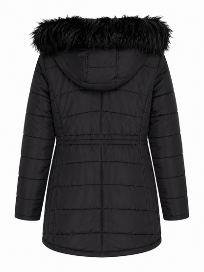 H&M Ladies Hooded Puffer Jacket – Size: XL