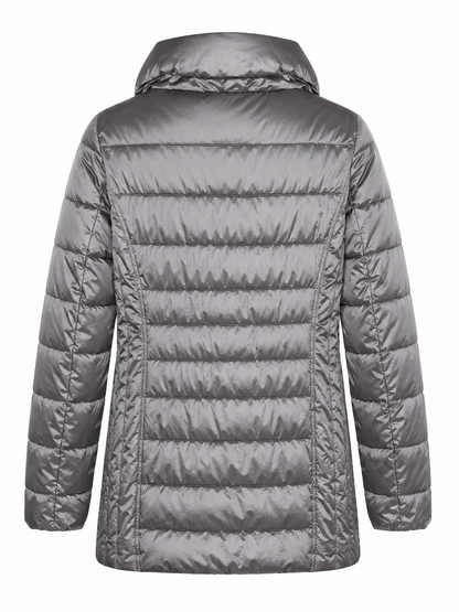 Esmara Ladies Silver Grey Puffer Jacket – Size: Medium