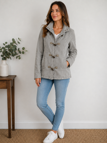 🩶 Biaggini Ladies Corduroy Jacket – Size Medium (M)