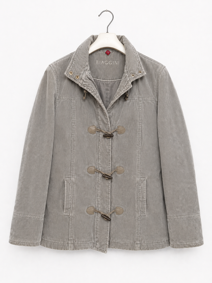 🩶 Biaggini Ladies Corduroy Jacket – Size Medium (M)