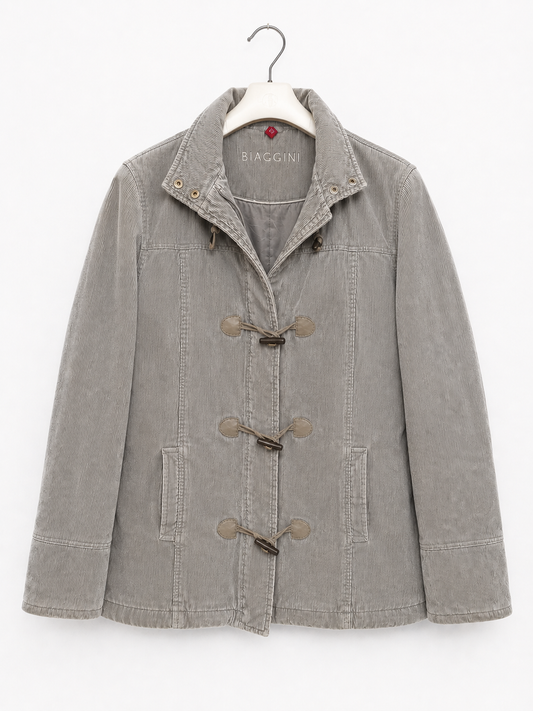 🩶 Biaggini Ladies Corduroy Jacket – Size Medium (M)