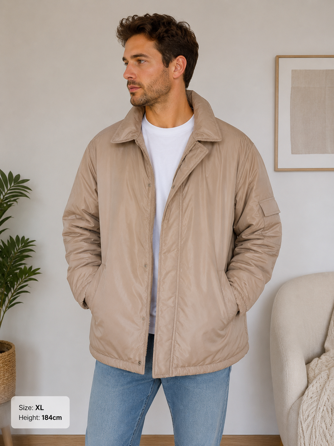 🤎 Freeheron Men's XL Jacket – Excellent Condition 🤎