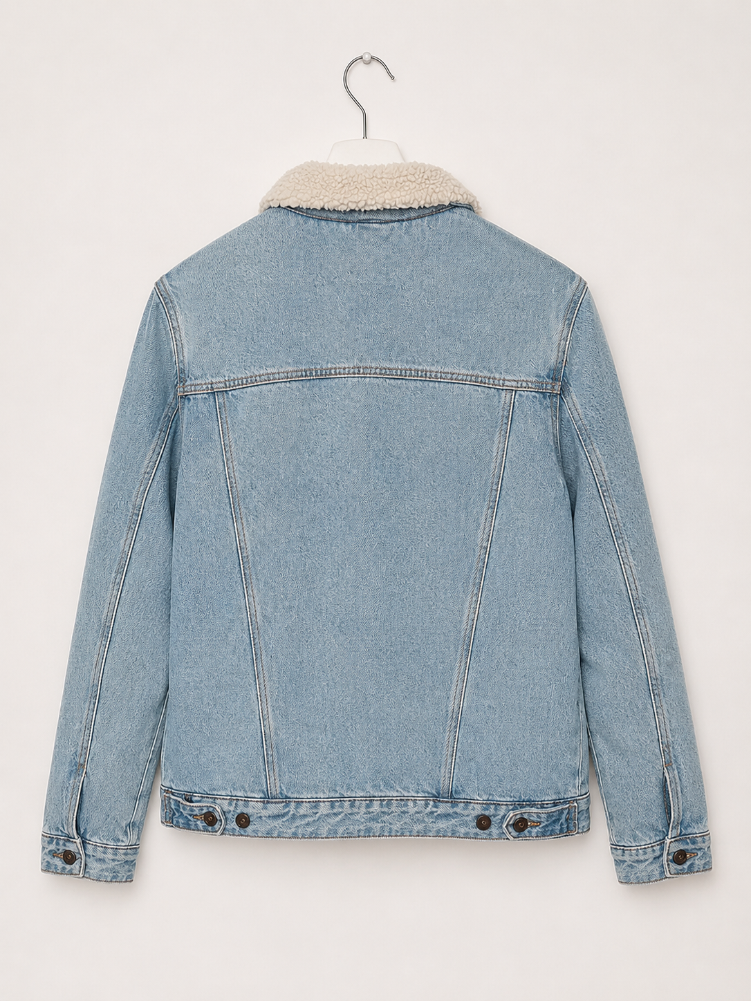 💙 Cotton On Denim Sherpa Jacket – Size Medium (M) 💙