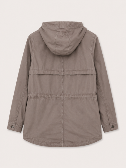 🤎 Lady's Small H&M Hooded Anorak Jacket 🤎