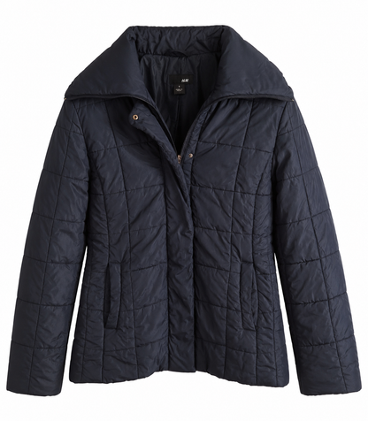 🧥 H&M Ladies Black Puffer Jacket – Size Small